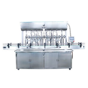 Fully Automatic 8 Head Rotary Valve Piston Filler with Hopper