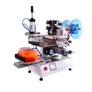 Semi-automatic Flat Bottle Labelling Machine